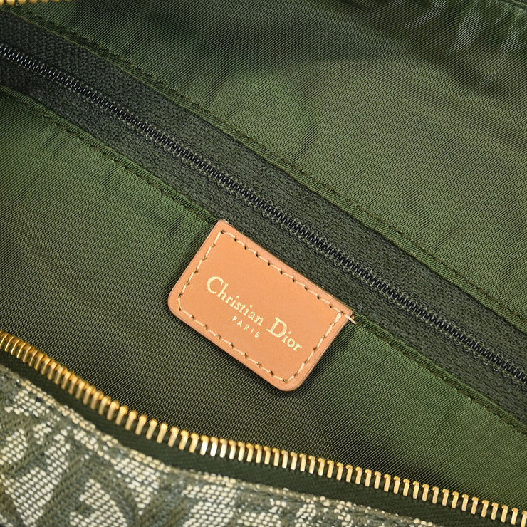 Christian Dior Green Trotter Duffle Handbag PZ0701 AQ00353