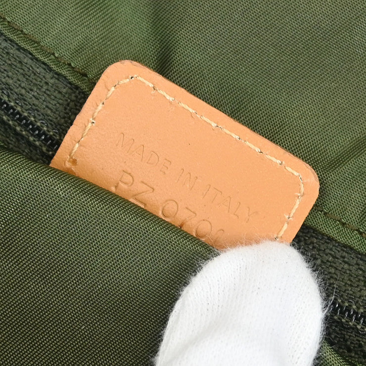 Christian Dior Green Trotter Duffle Handbag PZ0701 AQ00353