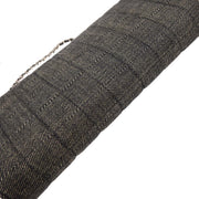 Chanel Gray Canvas Choco Bar Shoulder Bag AQ00355