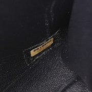 Chanel Gray Canvas Choco Bar Shoulder Bag AQ00355