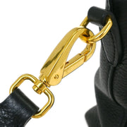 Prada Black Leather 2way Handbag 31/Z AQ00358