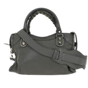 Balenciaga Gray The City Mini Handbag 390160.1360.Z.528147 AQ00370