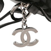 Chanel Black Velvet Handbag AQ00375