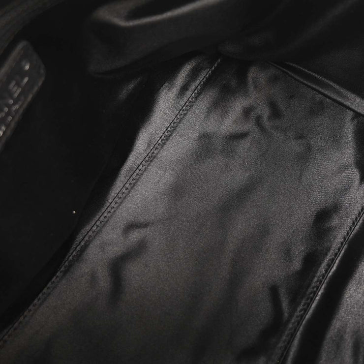 Chanel Black Velvet Handbag AQ00375