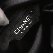 Chanel Black Velvet Handbag AQ00375
