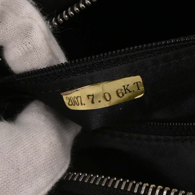 Chanel Black Velvet Handbag AQ00375