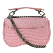 Louis Vuitton Pink Wave Chain Bag MM Shoulder Bag M51944 NZ2148 AQ00378