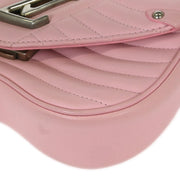 Louis Vuitton Pink Wave Chain Bag MM Shoulder Bag M51944 NZ2148 AQ00378