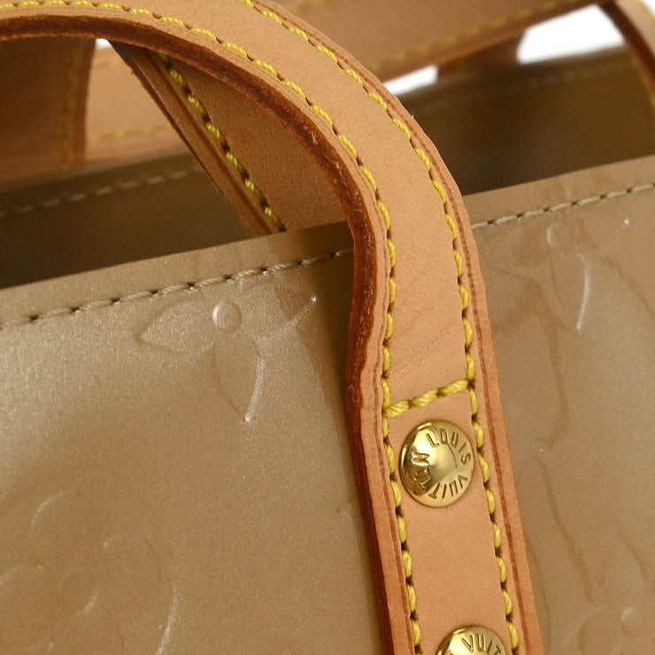 Louis Vuitton Beige Vernis Reade PM Tote Handbag M91334 MI0055 AQ00388