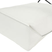 Chanel White Calfskin Handbag AQ00393