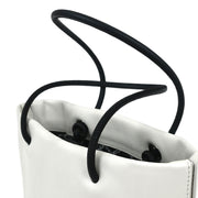 Chanel White Calfskin Handbag AQ00393