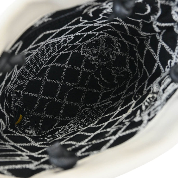 Chanel White Calfskin Handbag AQ00393