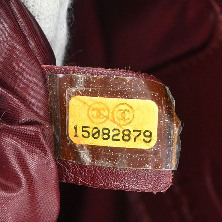 Chanel Black Nylon Coco Cocoon Bowling Bag Handbag AQ00397