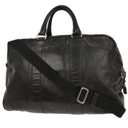 Prada Black Leather Duffle 2way Handbag 7 AQ00405