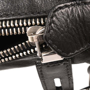 Prada Black Leather Duffle 2way Handbag 7 AQ00405