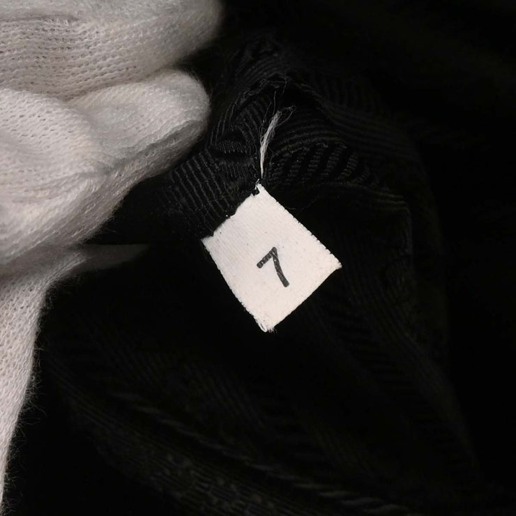 Prada Black Leather Duffle 2way Handbag 7 AQ00405