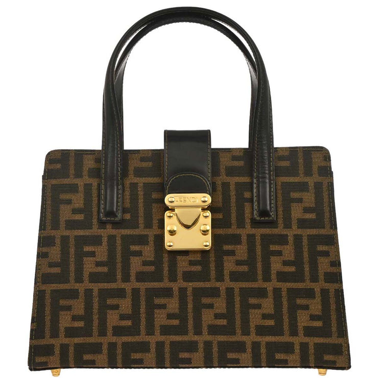 Fendi Brown Zucca Handbag AQ00408