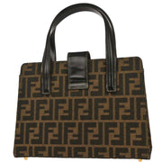 Fendi Brown Zucca Handbag AQ00408