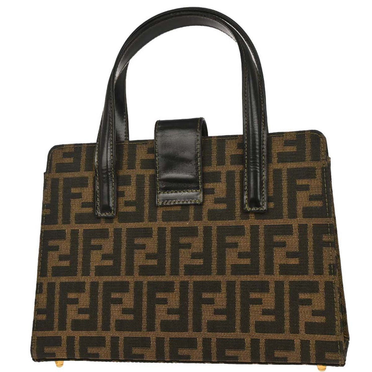 Fendi Brown Zucca Handbag AQ00408