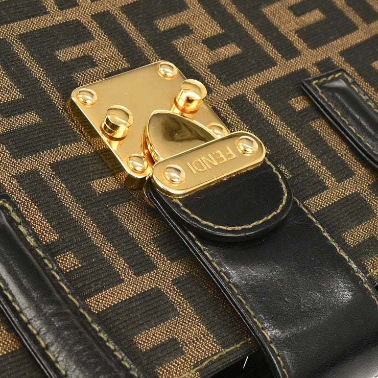 Fendi Brown Zucca Handbag AQ00408
