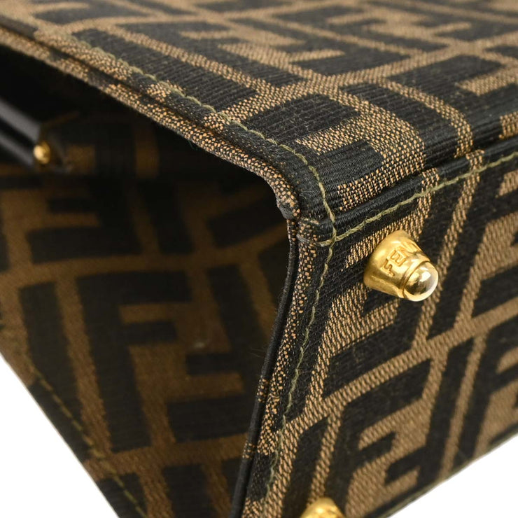 Fendi Brown Zucca Handbag AQ00408