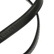 Chanel Black Calfskin Choco Bar Tote Handbag AQ00410