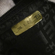 Chanel Black Calfskin Choco Bar Tote Handbag AQ00410