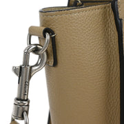 Celine Brown Leather Nano Luggage Tote Bag W-AT-3108 W-CU-3128 AQ00412