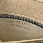 Celine Brown Leather Nano Luggage Tote Bag W-AT-3108 W-CU-3128 AQ00412