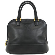Loewe Black Leather Handbag L16 AQ00415