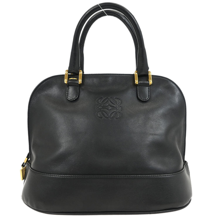 Loewe Black Leather Handbag L16 AQ00415