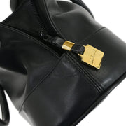 Loewe Black Leather Handbag L16 AQ00415