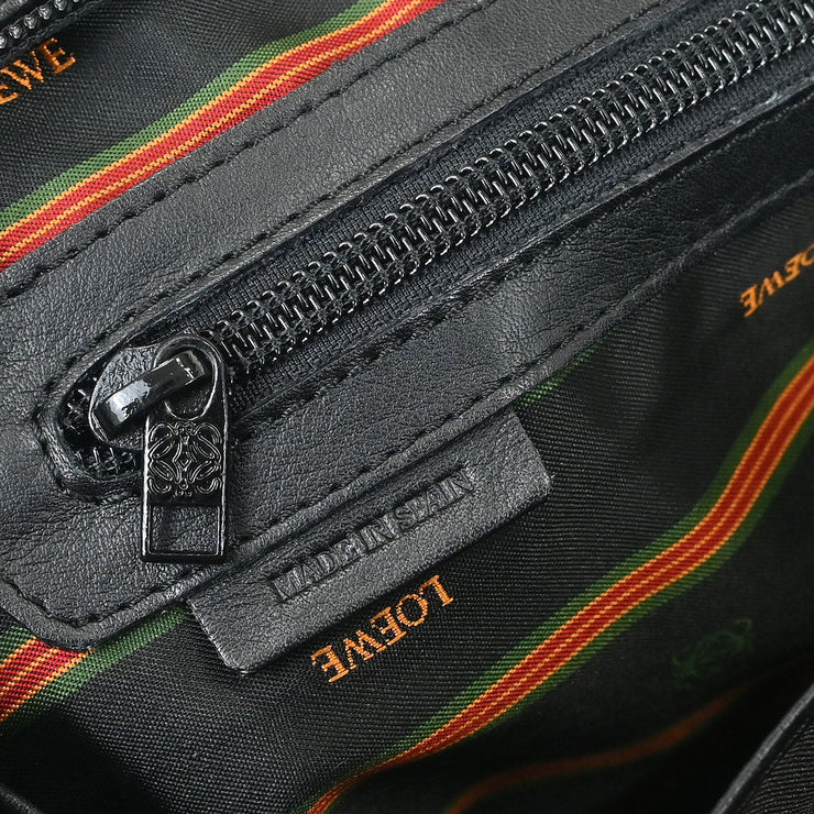Loewe Black Leather Handbag L16 AQ00415