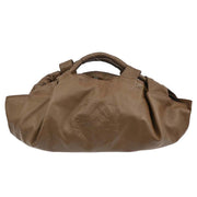 Loewe Brown Lambskin Nappa Aire Tote Handbag 060612 AQ00416