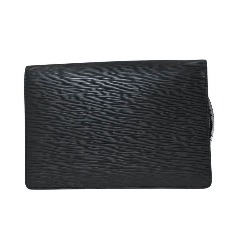 Louis Vuitton Black Epi Pochette Sellier Dragonne Clutch M52762 RI1037 AQ00421