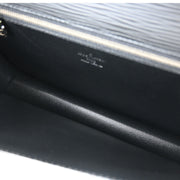 Louis Vuitton Black Epi Pochette Sellier Dragonne Clutch M52762 RI1037 AQ00421