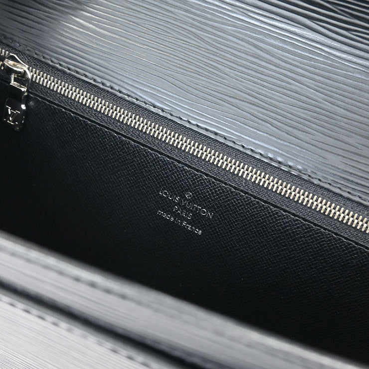 Louis Vuitton Black Epi Pochette Sellier Dragonne Clutch M52762 RI1037 AQ00421