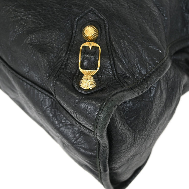 Balenciaga Black The Giant City 2way Handbag 281770.1000 J.002123 AQ00432