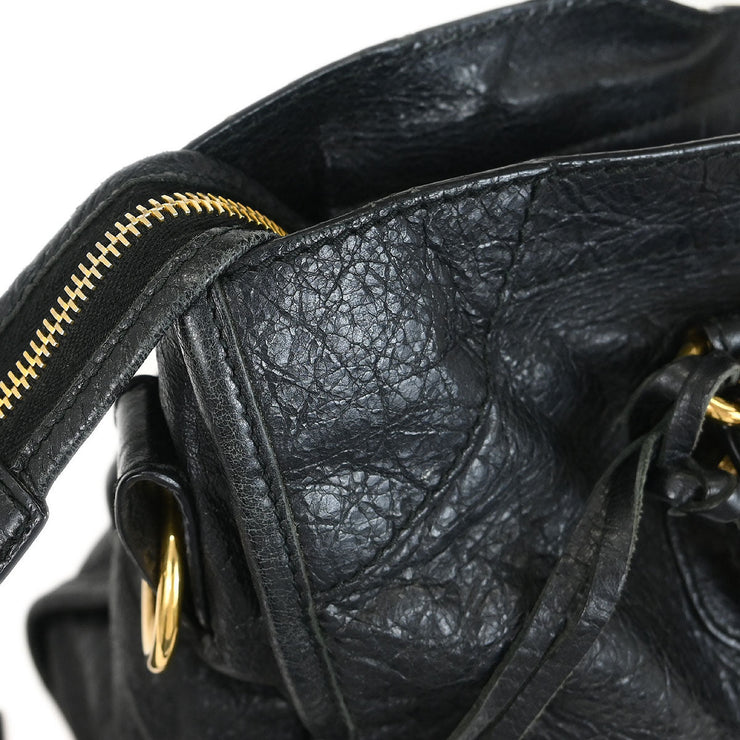 Balenciaga Black The Giant City 2way Handbag 281770.1000 J.002123 AQ00432