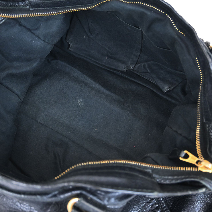 Balenciaga Black The Giant City 2way Handbag 281770.1000 J.002123 AQ00432