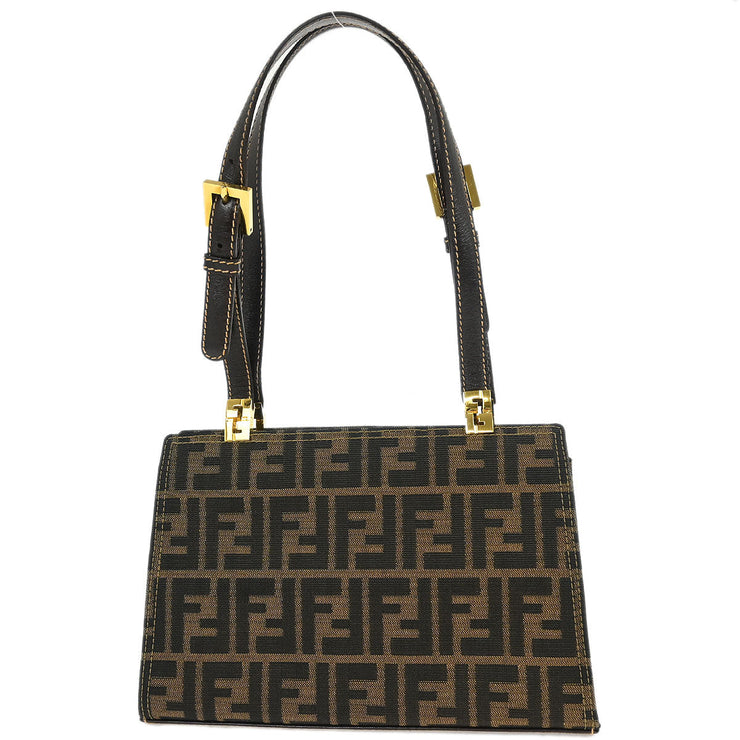 Fendi Brown Zucca Handbag 83153430982 AQ00435