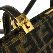Fendi Brown Zucca Handbag 83153430982 AQ00435