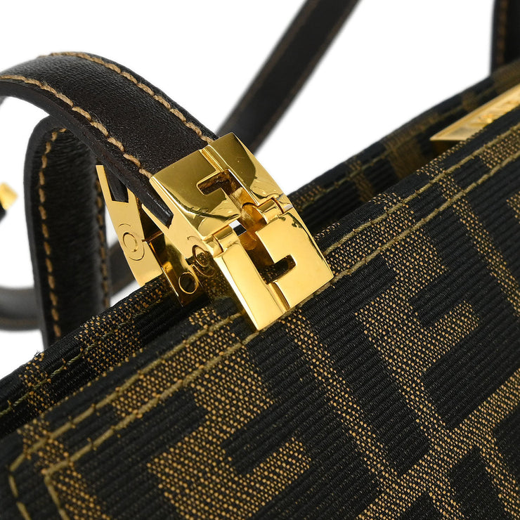 Fendi Brown Zucca Handbag 83153430982 AQ00435