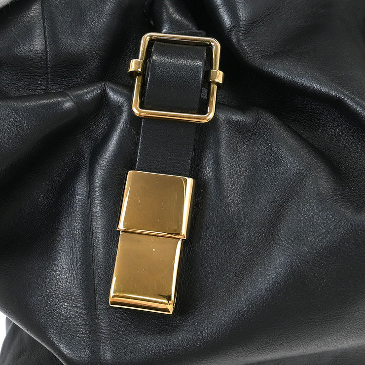 Chloe Black Victoria Tote Handbag 03-10-51-5811 AQ00439