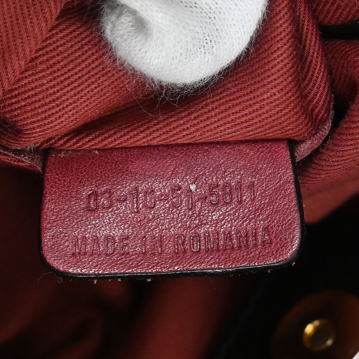 Chloe Black Victoria Tote Handbag 03-10-51-5811 AQ00439