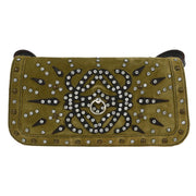 Loewe Brown Suede Shoulder Bag 050501 AQ00443