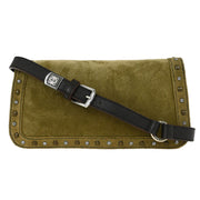 Loewe Brown Suede Shoulder Bag 050501 AQ00443