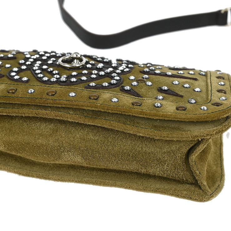 Loewe Brown Suede Shoulder Bag 050501 AQ00443