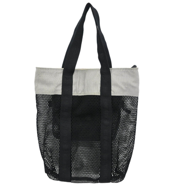 Chanel Black Nylon Sport Line Mesh Tote Handbag AQ00447