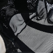 Chanel Black Nylon Sport Line Mesh Tote Handbag AQ00447